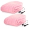 Stalwart Heated Blanket 2-Pack - USB-Powered Throw Blankets for Winter Car Accessories by Pink 75-BPSH-2010 - alternate 1